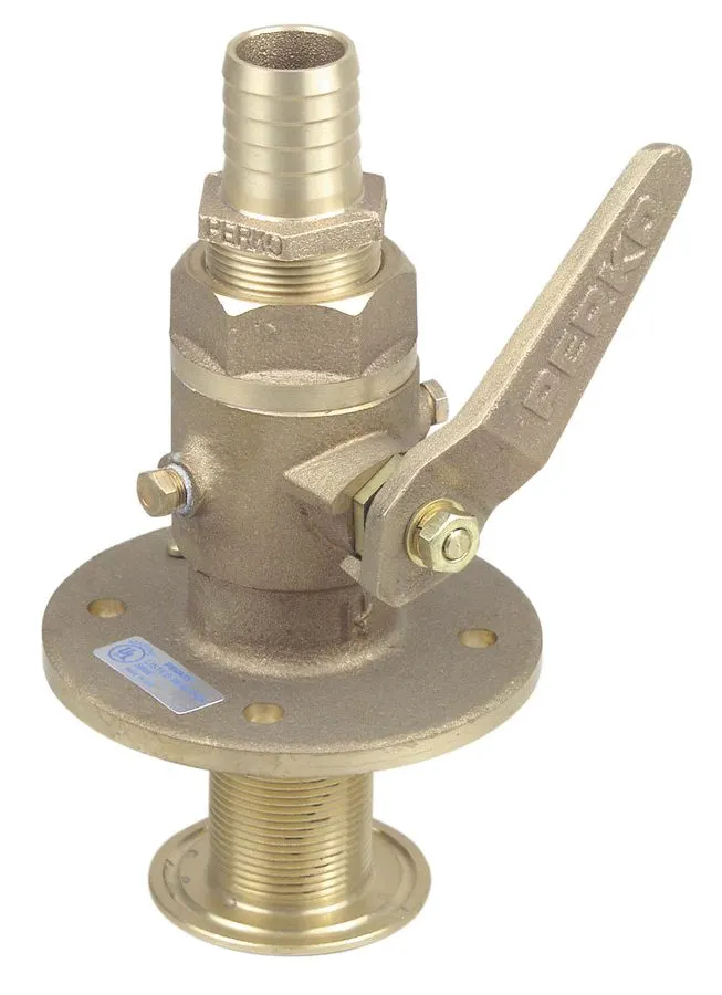 2 in. Bronze Flanged Seacock Ball Valve