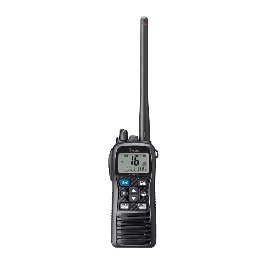 Handheld VHF with DSC