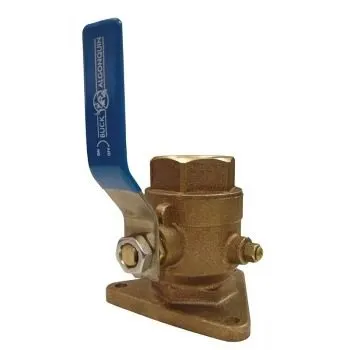 2 in. Bronze Flanged Seacock Ball Valve