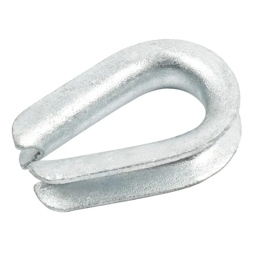 Galvanized & Stainless Rope Thimbles
