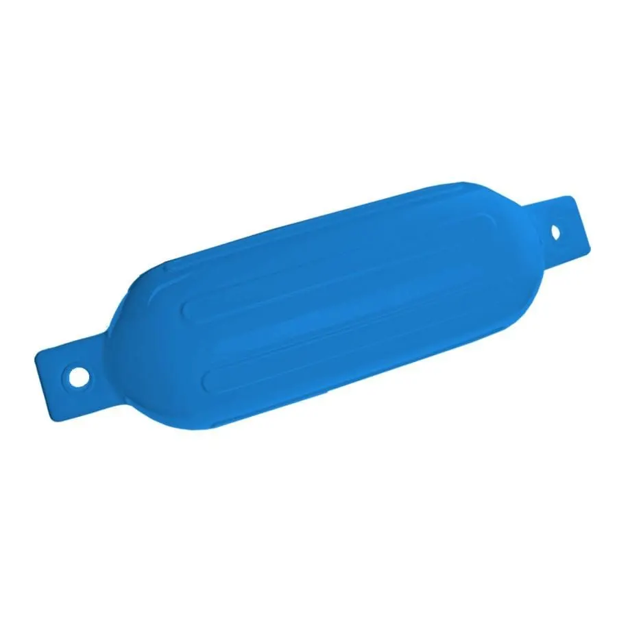 Single-Eye Inflatable Cylindrical Fender 12 x 40 cm - Navy Blue