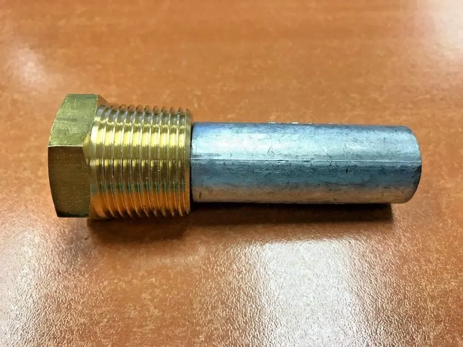 Brass Plug - Square Head 5/8" UNF