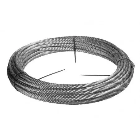 316 Stainless Steel 7x7 Flexible Wire Rope 3mm (per metre)