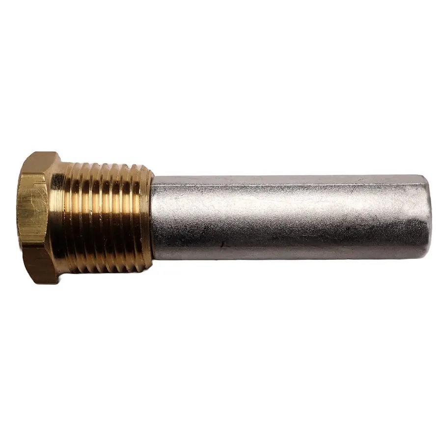 Zinc Pencil Anode with Plug - Charge Air Cooler