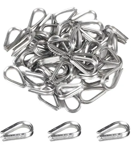 316 Stainless Steel Thimble Assortment Kit 3-8mm (30 Pieces)