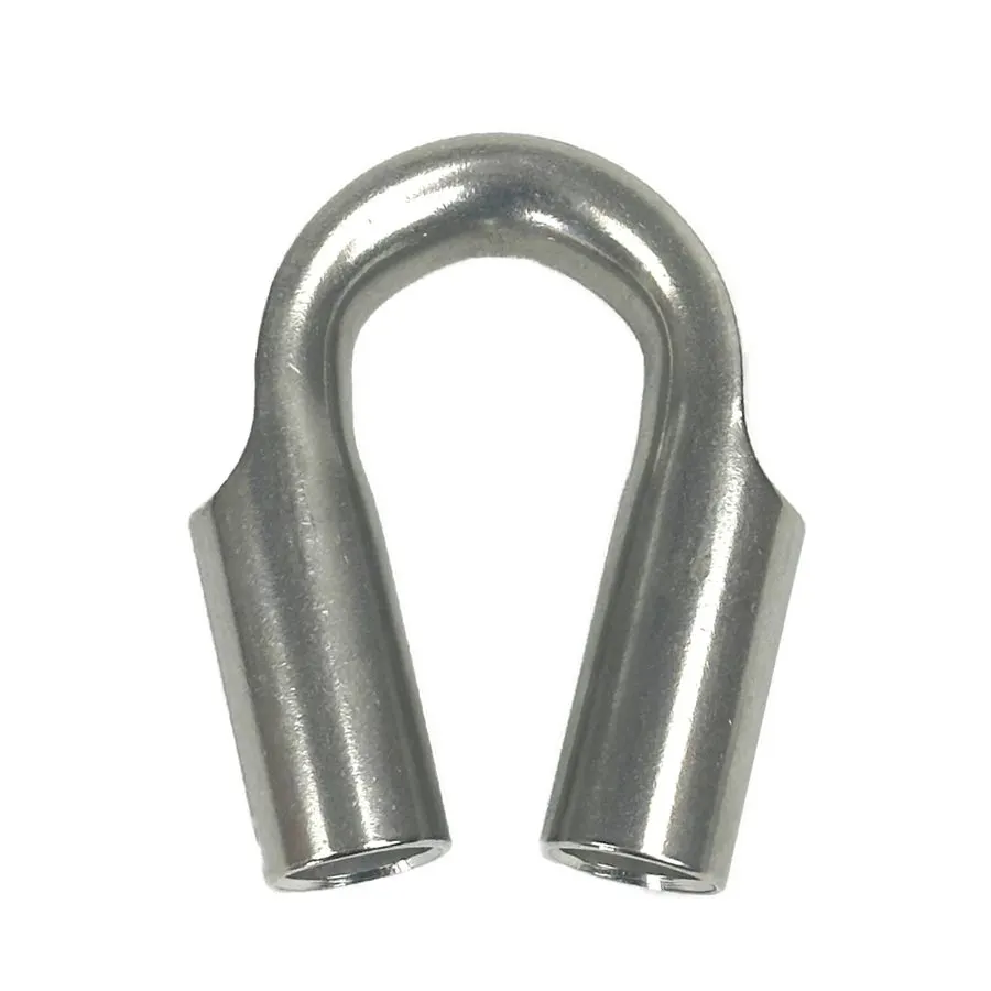 316 Stainless Steel Solid Tube Thimble 5mm