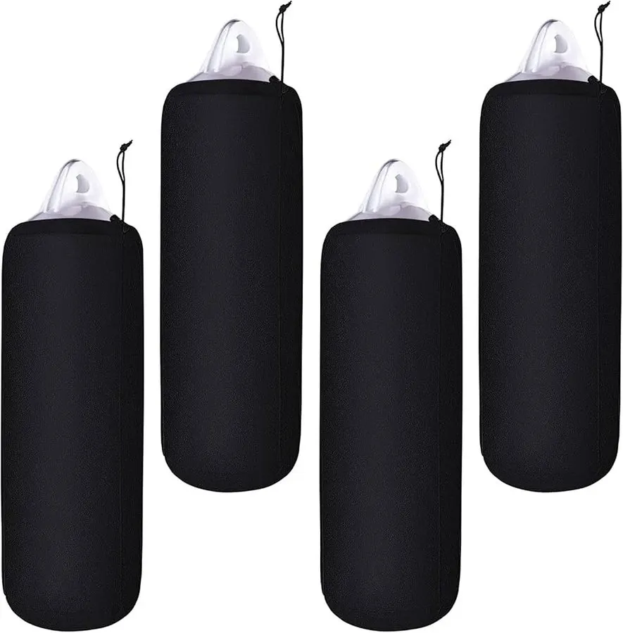 Fleece Ball Fender Cover 60 cm - Charcoal