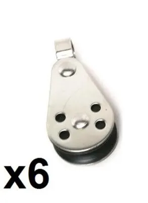 316 Stainless Anchor-Trolley Pulley Block for Kayak & Canoe