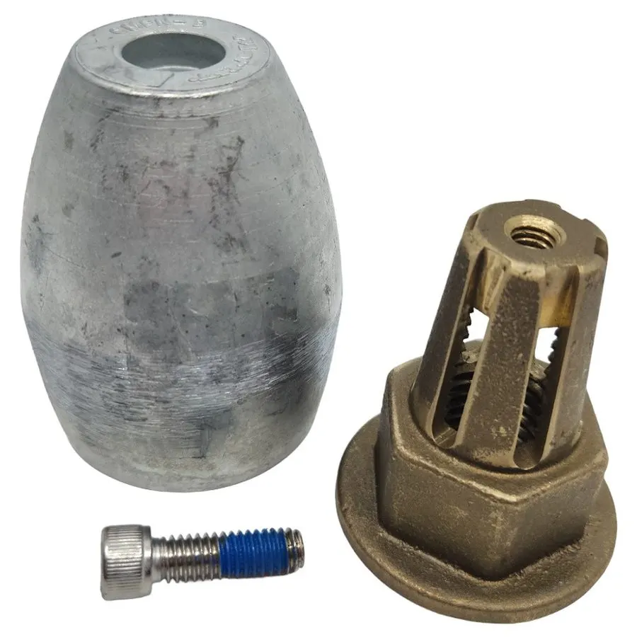 Zinc Barrel Shaft Anode X-8 - 1-3/4" (44mm)