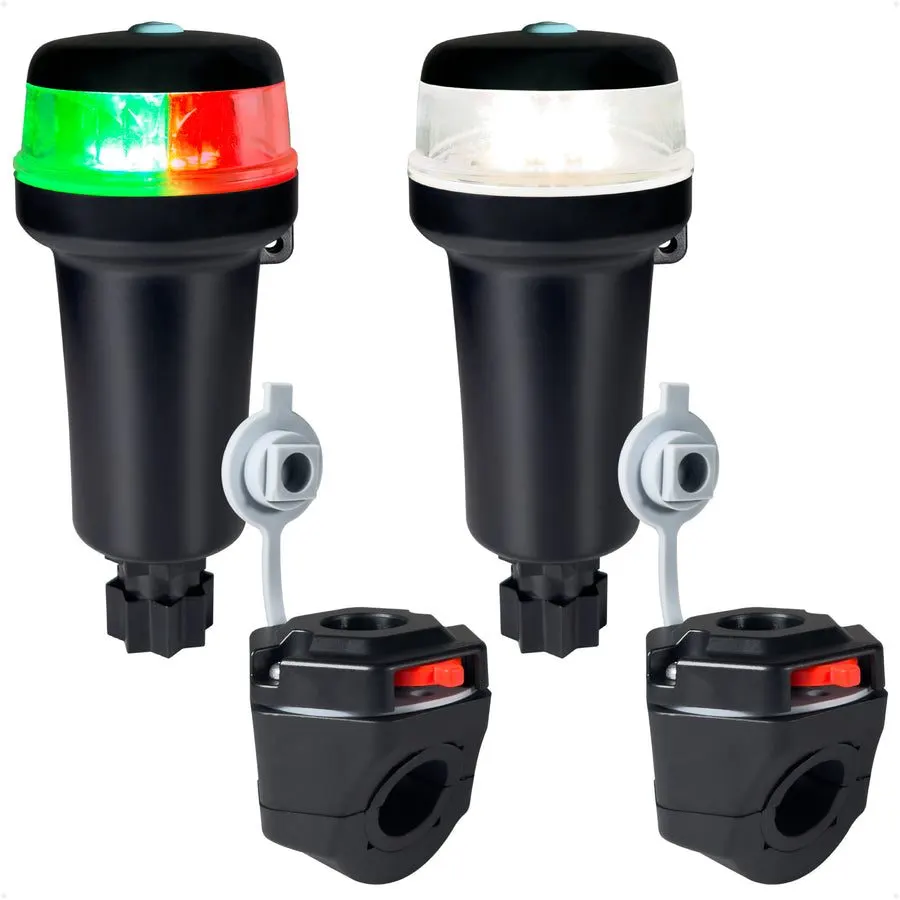 Portable Rail-Mount LED Bi-Color & Anchor Light Kit