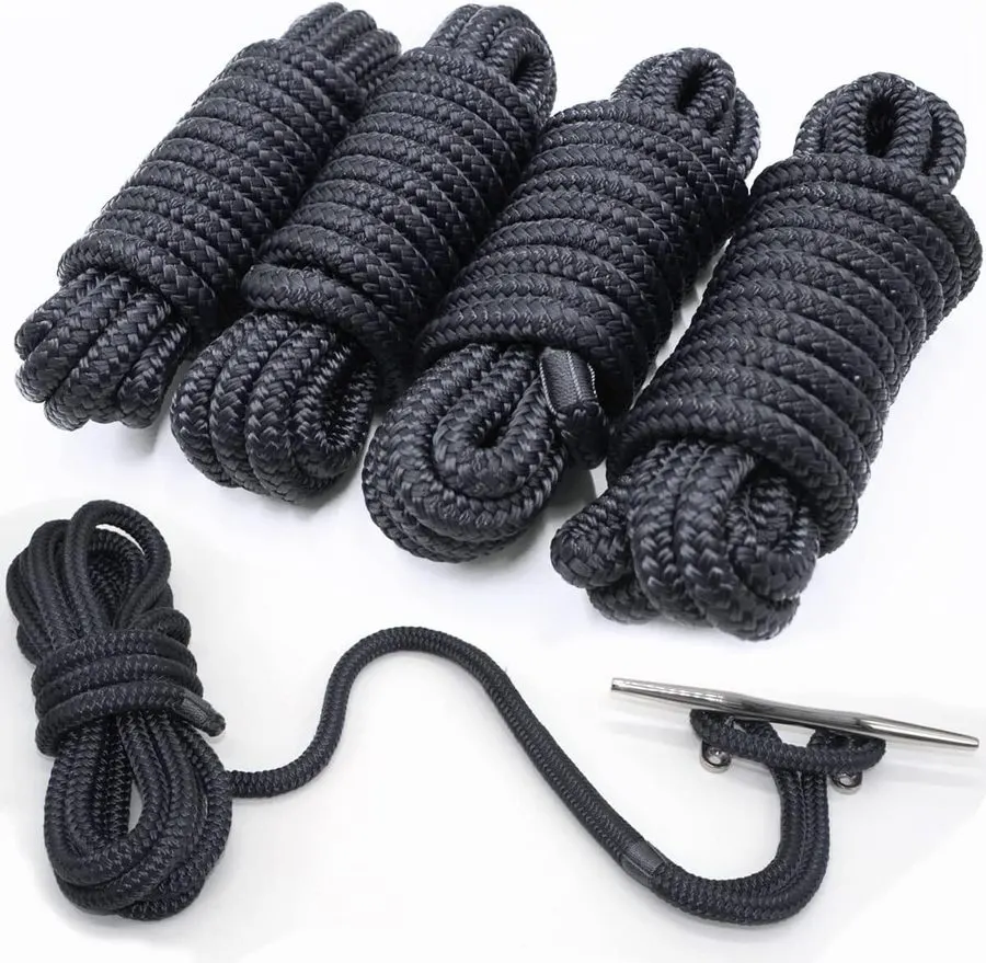 5/8" x 12 ft 3-Strand Nylon Mooring Pendant