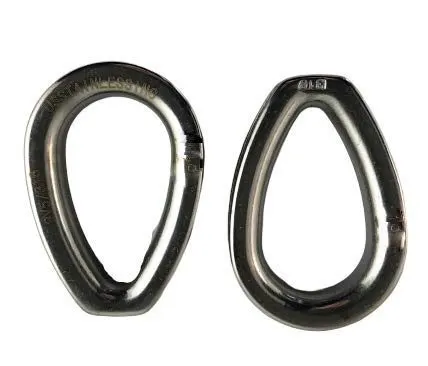 316 Stainless Steel Closed-End Cast Thimble 6mm