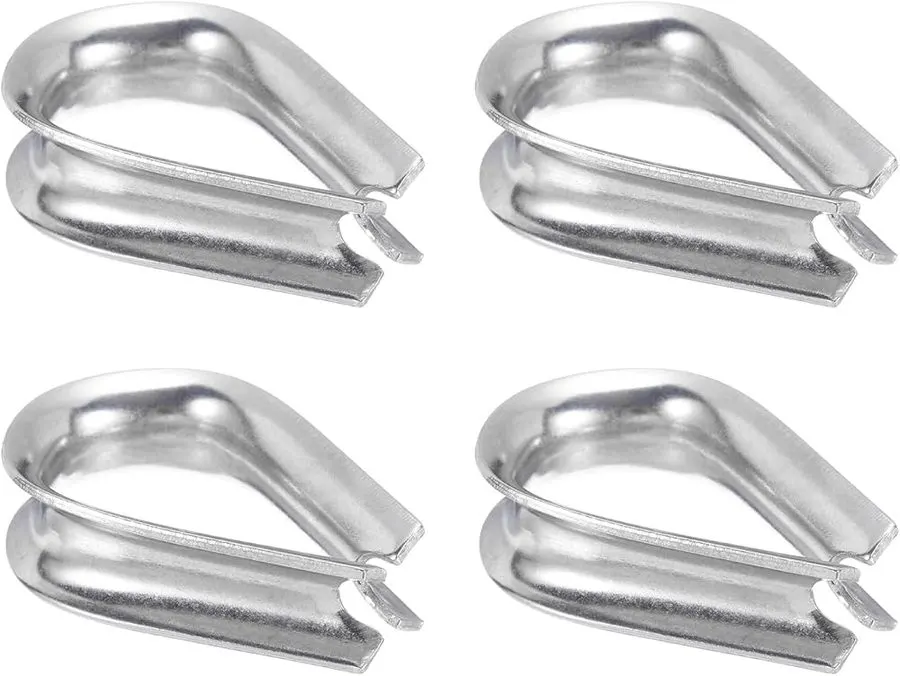 316 Stainless Steel Heavy Duty Thimble 12mm (1/2")