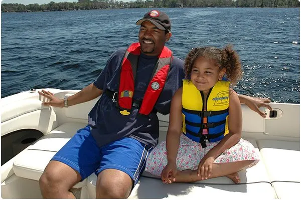 Auto/Manual Inflatable Life Jacket - Orange