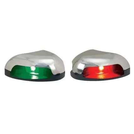 LED Port & Starboard Side Lights, Horizontal Mount (Pair)