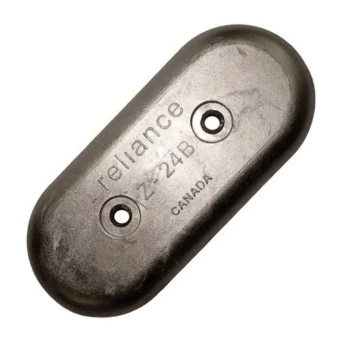 AP-1.5x6x12 Bolt-On Hull Plate Anode – Aluminium