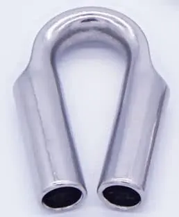 316 Stainless Steel Solid Tube Thimble 5mm