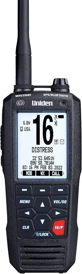 Compact Handheld VHF Radio