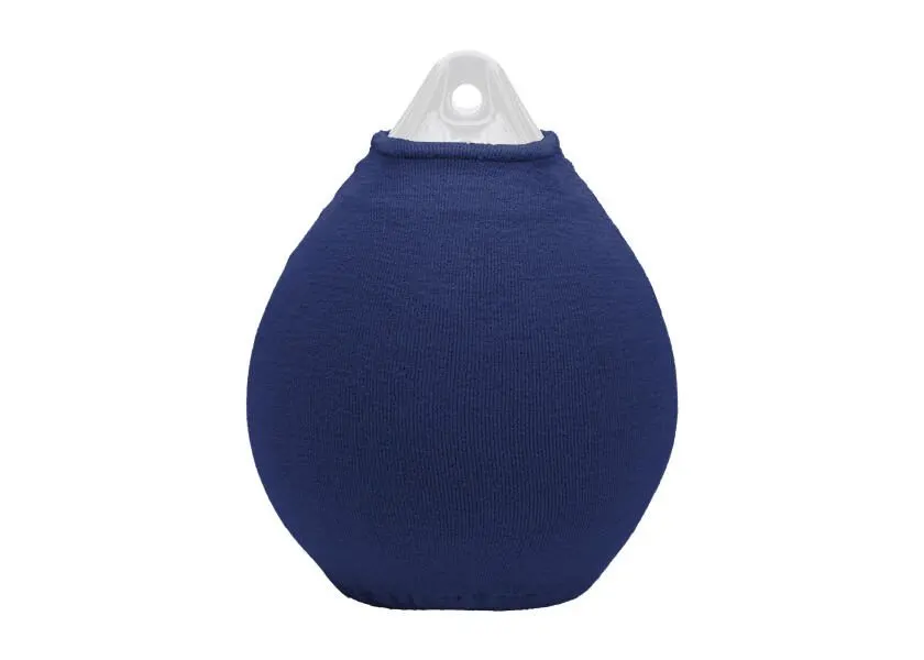Fleece Ball Fender Cover 40 cm - Navy Blue