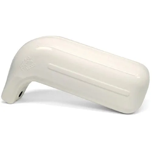 Low-Freeboard Cylindrical Fender for Tenders 10 x 30 cm - Grey