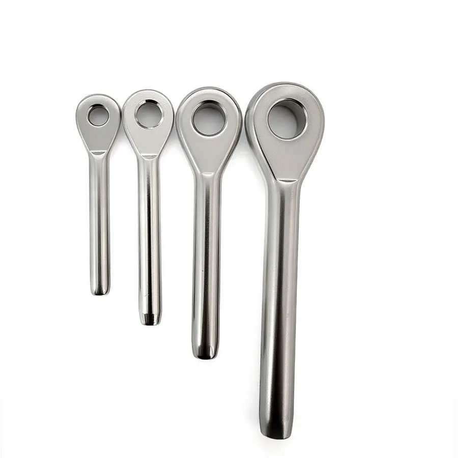 316 Stainless Steel Swage Eye Terminal (for 5mm Wire)