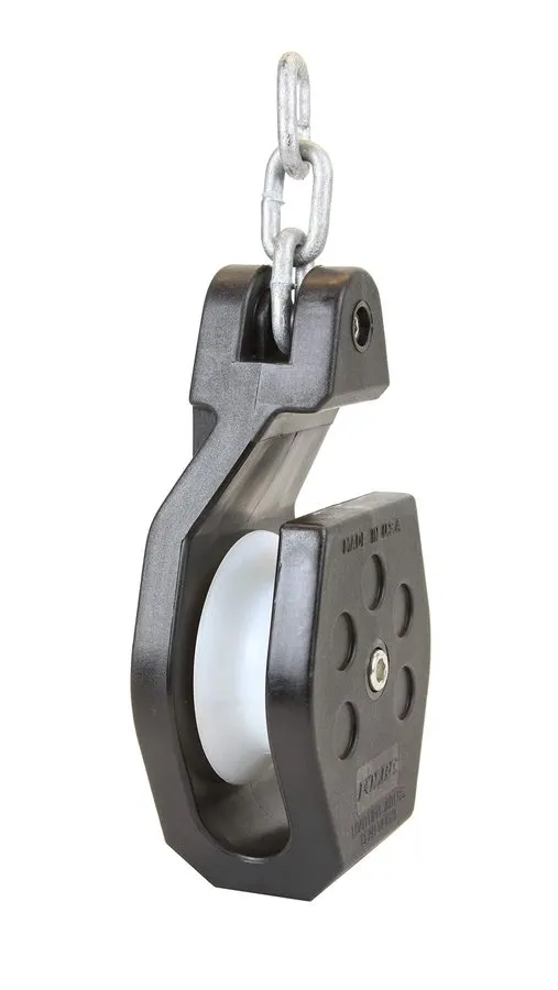 Open Block Pulley with Chain