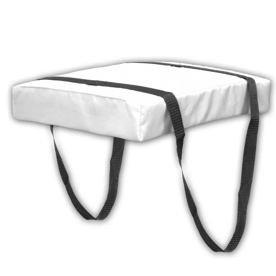 Buoyant Throwable Cushion - Vinyl White