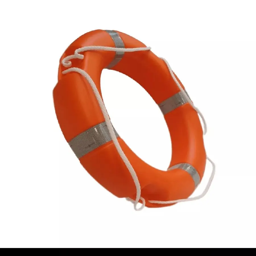 24" SOLAS Lifering with Reflective Tape - Orange