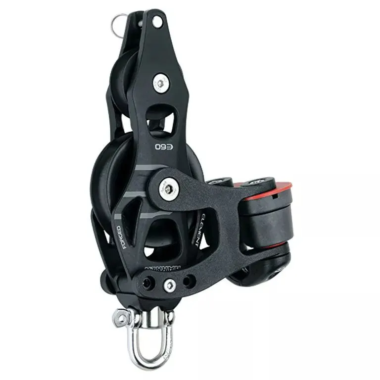 Fiddle Block with Becket & Cam Cleat