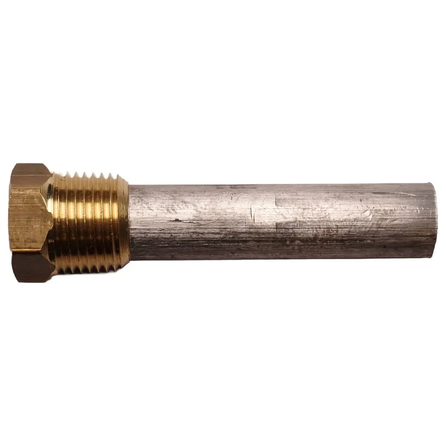 Magnesium Universal 3/8" NPT Pencil Anode with Plug - Freshwater