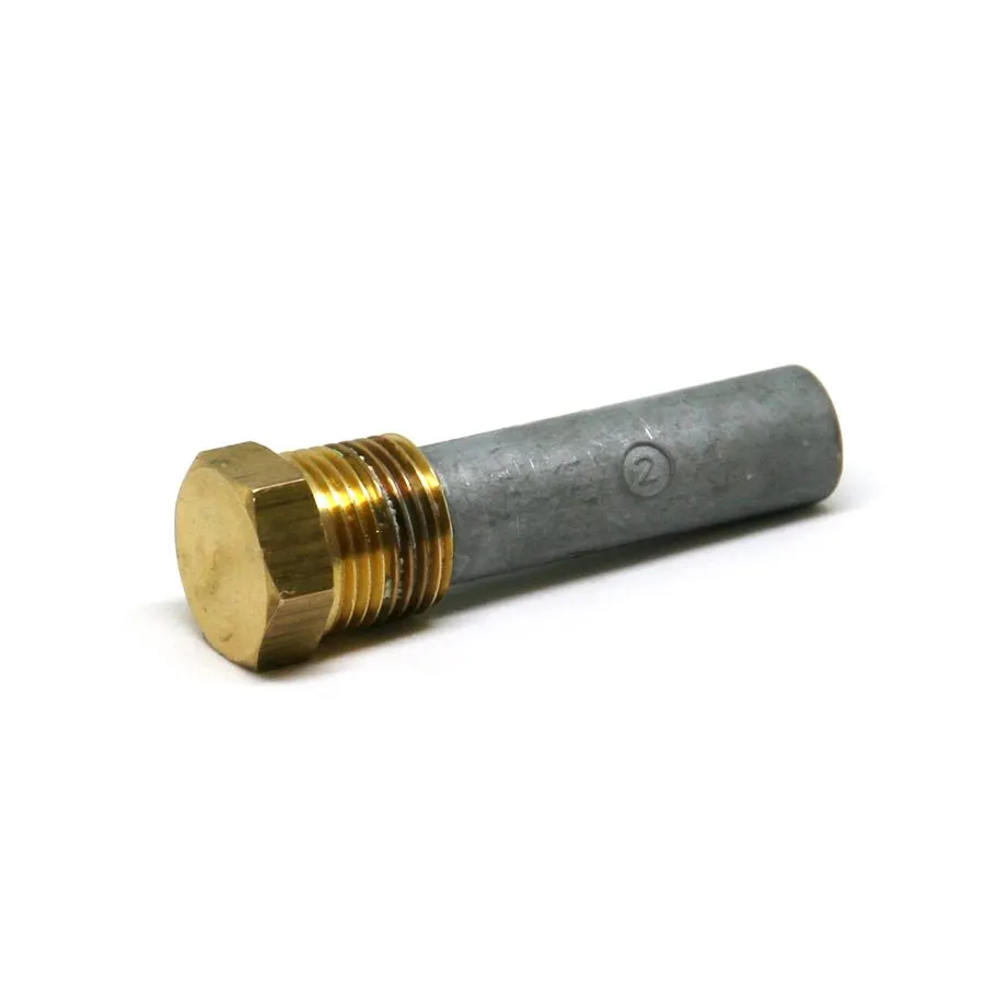 Heat Exchanger Pencil Anode with Plug