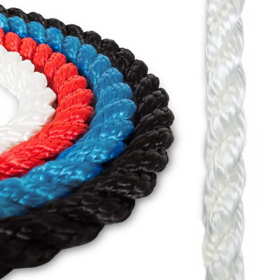 5/8" x 50 ft 3-Strand Nylon Anchor & Mooring Line