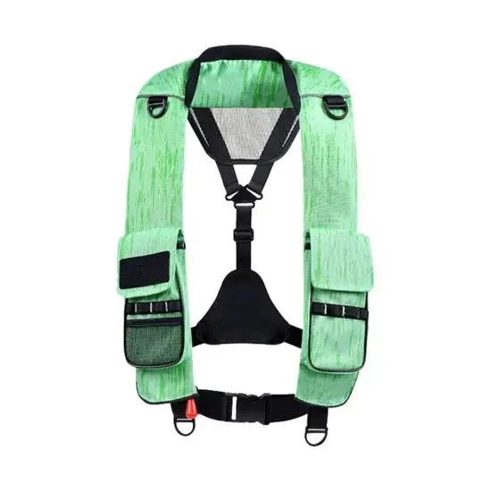 Auto/Manual Inflatable Life Jacket - Green