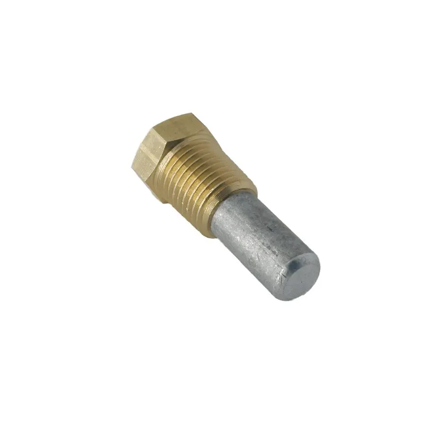 Heat Exchanger Anode with Plug - 3/8" NPT