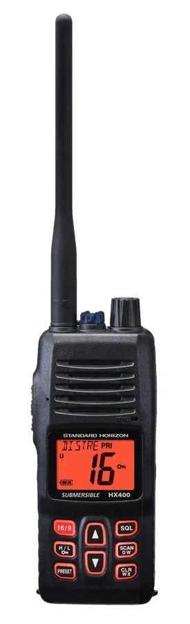 6-Watt Floating VHF Radio, White