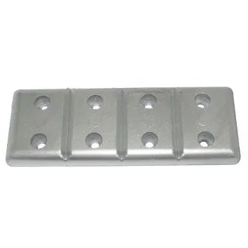 DP-612 Streamlined Bolt-On Hull Anode – Aluminium, 6 x 12 in