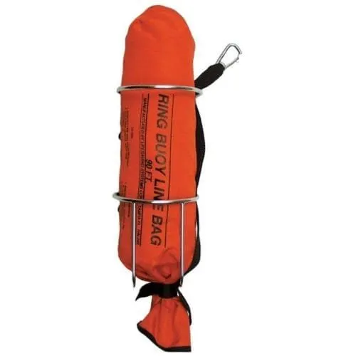 90' Floating Ring Buoy Line - Yellow Polypropylene