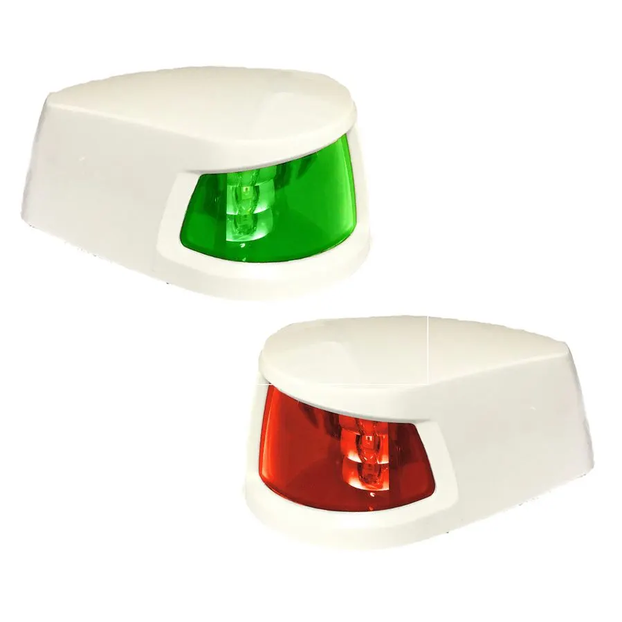 LED Port & Starboard Side Lights, Horizontal Mount (Pair)