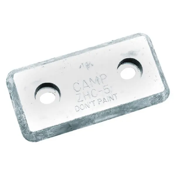 ZP-1x6x12 Bolt-On Hull Plate Anode – Zinc