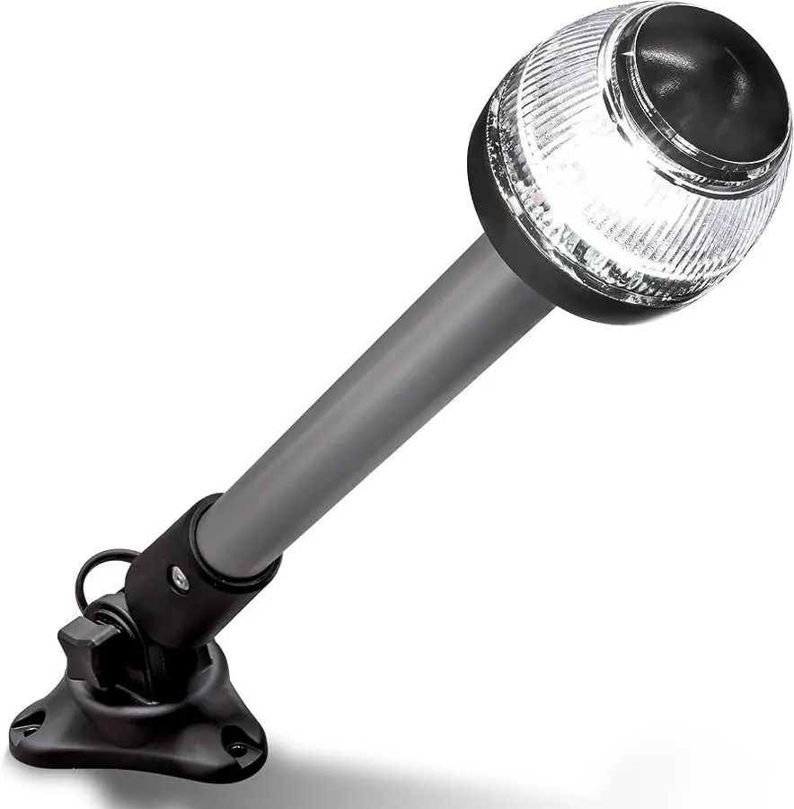4" LED All-Round White Anchor Light, 2NM