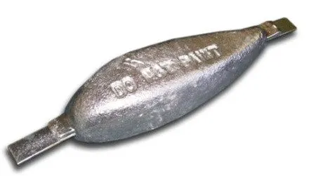 BNT-1 Bolt-Through Rudder Disc Anode – Zinc
