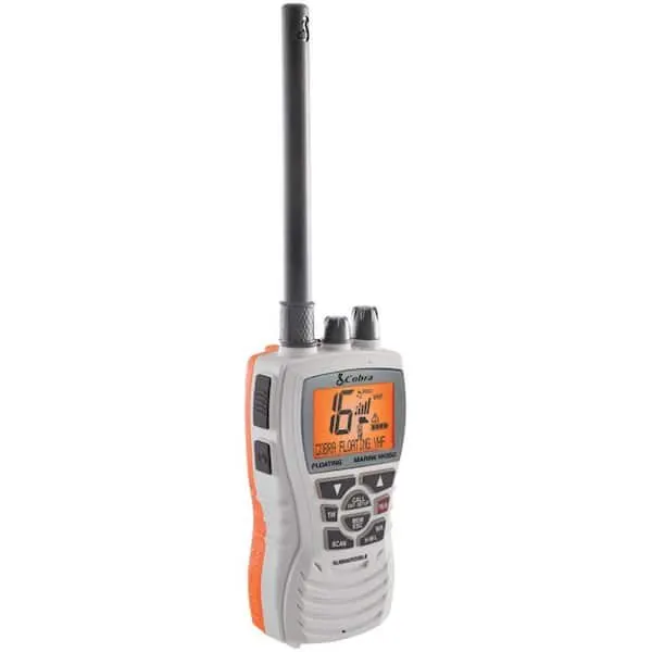 6-Watt Floating VHF Radio, White
