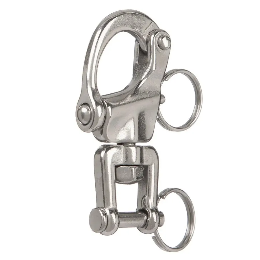 Swivel Snap Shackle, 316 Stainless with Swivel Bail