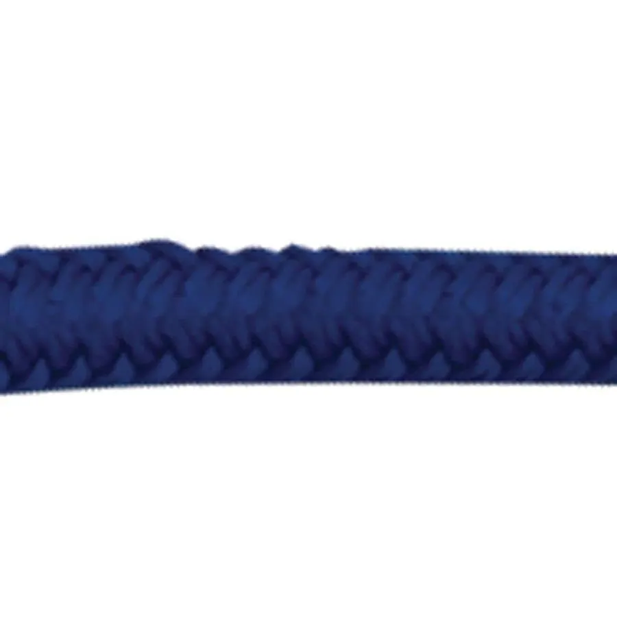 1/2" x 20 ft Double Braid Nylon Dock Line, Navy Blue