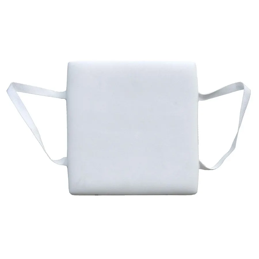 Buoyant Throwable Cushion - Vinyl White