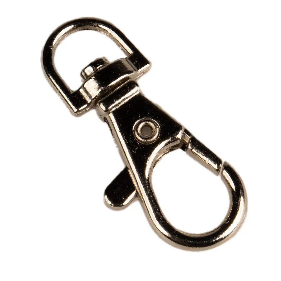 70mm Jaw-Swivel Snap Hook with Split-Ring Trigger