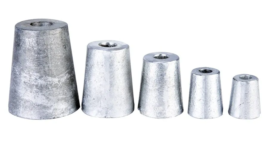 Zinc Thin Shaft Collar Anode - 1" (25mm)