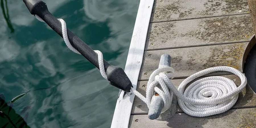 3/4" x 15 ft 3-Strand Nylon Mooring Pendant