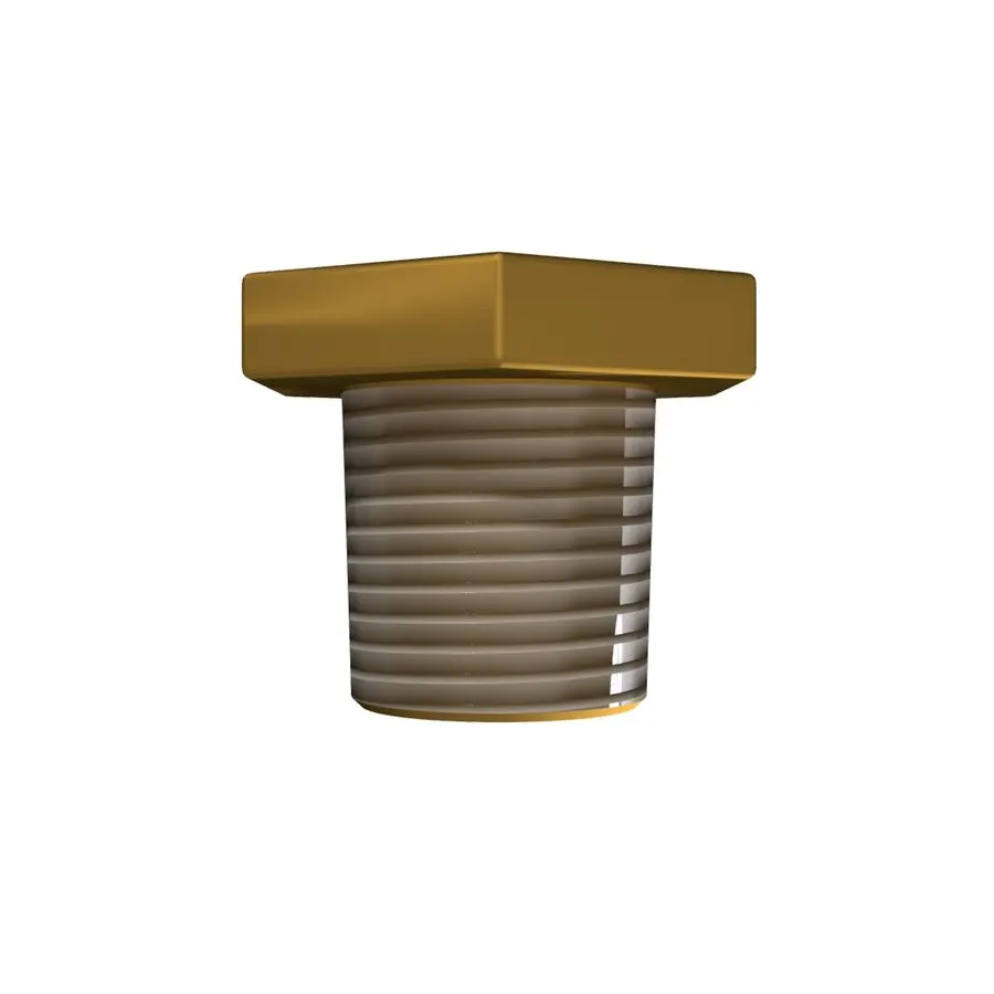 Brass Plug for Pencil Anode - 3/8" NPT