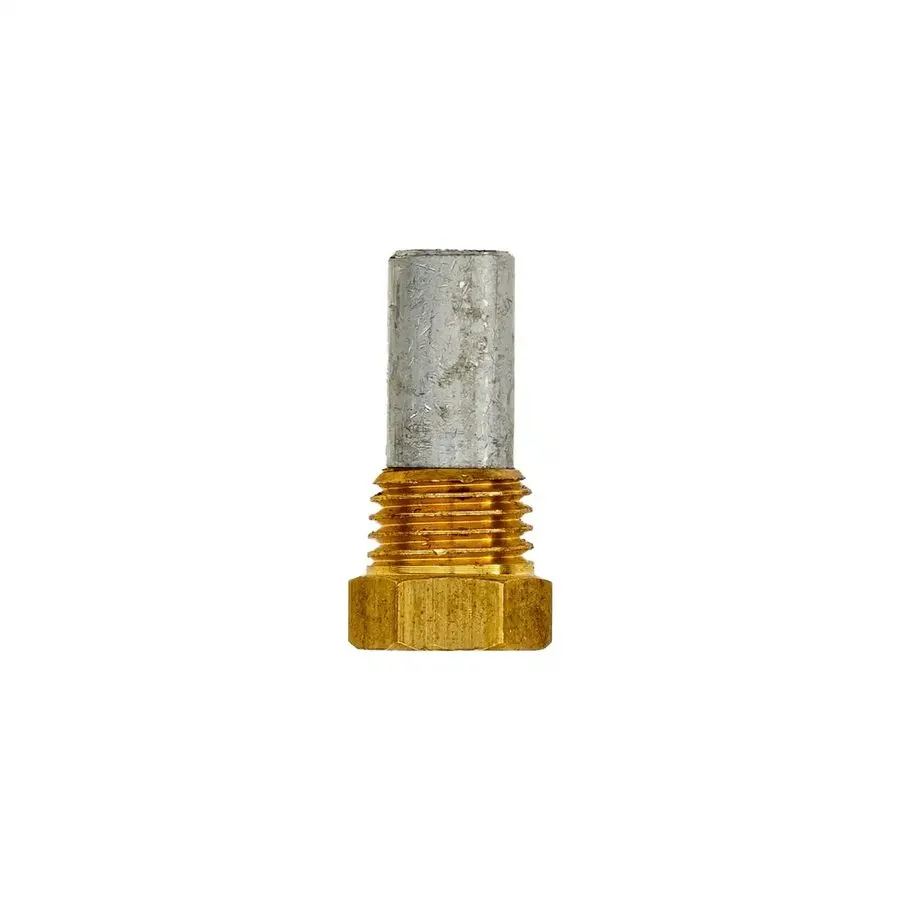 Generator Zinc Pencil Anode with Plug - Heat Exchanger